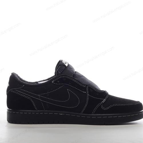 Nike Air Jordan 1 Retro Low OG Herren/Damen Kengät ‘Musta Valkoinen Punainen’ DM7866-001