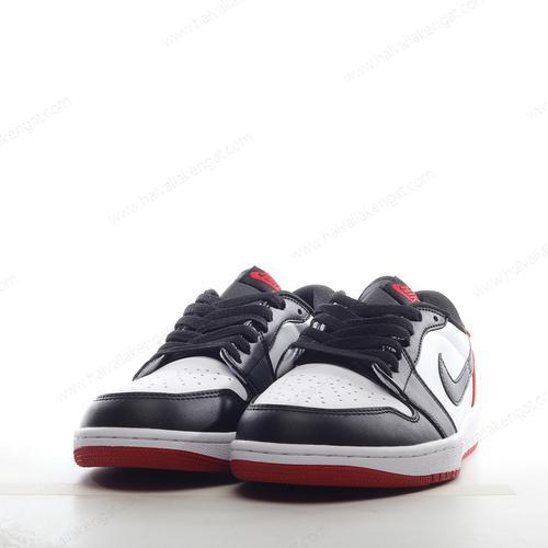 Nike Air Jordan 1 Retro Low OG Herren/Damen Kengät ‘Valkoinen Musta Punainen’ CZ0790-106