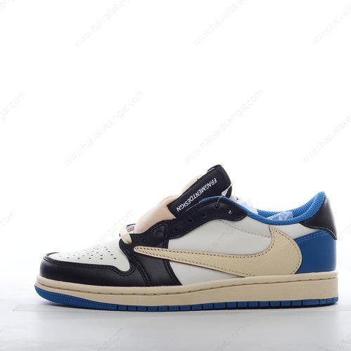 Nike Air Jordan 1 Retro Low OG Herren/Damen Kengät ‘Valkoinen Musta Sininen’ DM7866-140
