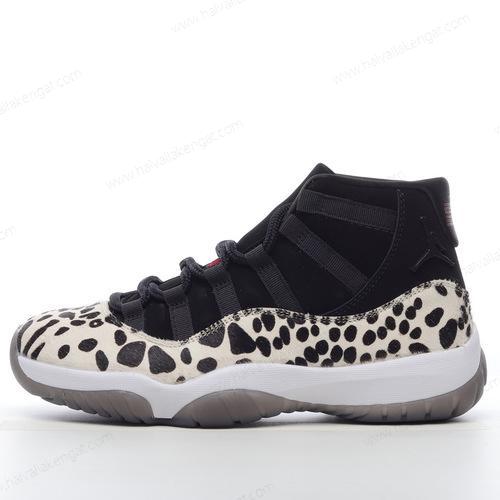 Nike Air Jordan 11 Retro High Herren/Damen Kengät ‘Musta Beige Valkoinen’ AR0715-010