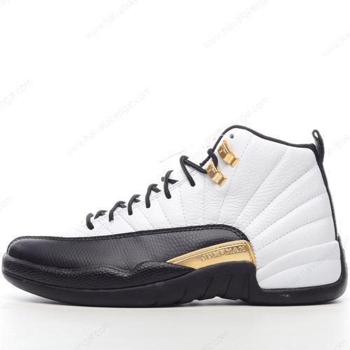 Nike Air Jordan 12 Retro Herren/Damen Kengät ‘Valkoinen Musta Kulta’ CT8013-170