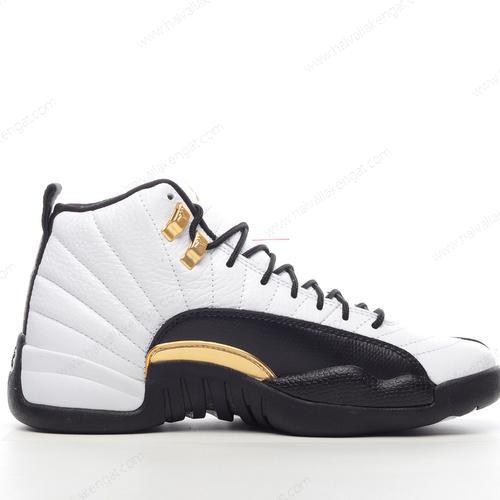 Nike Air Jordan 12 Retro Herren/Damen Kengät ‘Valkoinen Musta Kulta’ CT8013-170