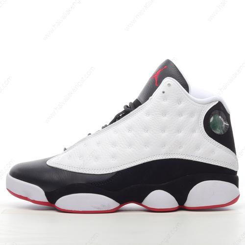 Nike Air Jordan 13 Retro Herren/Damen Kengät ‘Valkoinen Punainen Musta’ 414571-104
