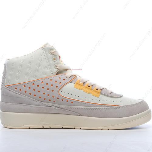 Nike Air Jordan 2 Retro Mid SP Herren/Damen Kengät ‘Oranssi Keltainen Sininen’ DN3802-200
