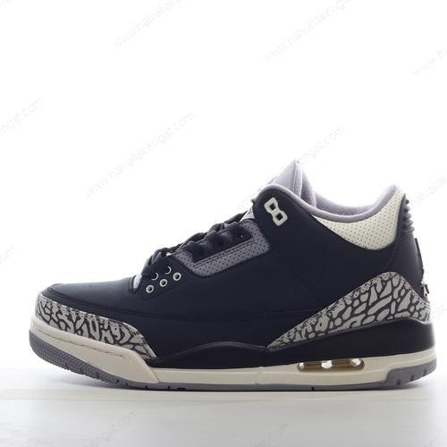 Nike Air Jordan 3 Retro Herren/Damen Kengät ‘Laivastonharmaa Valkoinen’ 398614-401