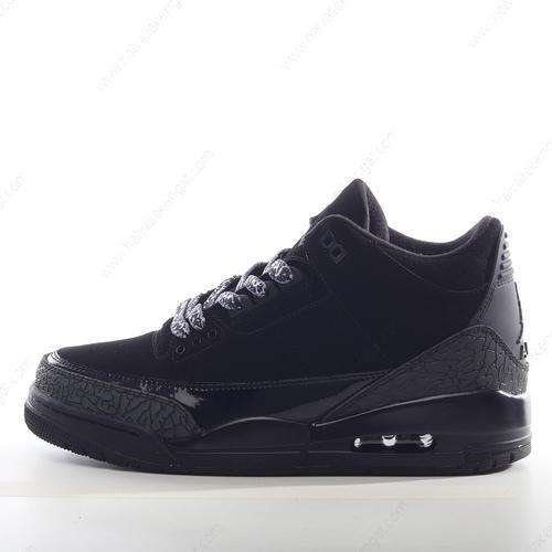 Nike Air Jordan 3 Retro Herren/Damen Kengät ‘Musta’ 136064-002