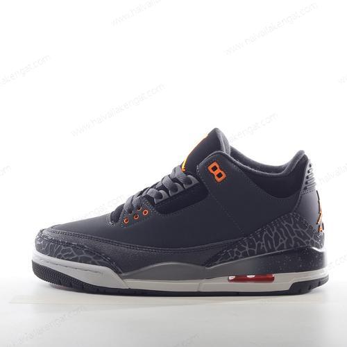 Nike Air Jordan 3 Retro Herren/Damen Kengät ‘Musta’ 626968-040