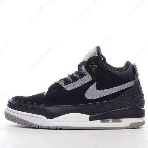 Nike Air Jordan 3 Retro Herren/Damen Kengät ‘Musta Harmaa’ CK4348-007