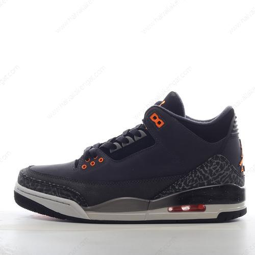 Nike Air Jordan 3 Retro Herren/Damen Kengät ‘Musta Oranssi’ DM0967080