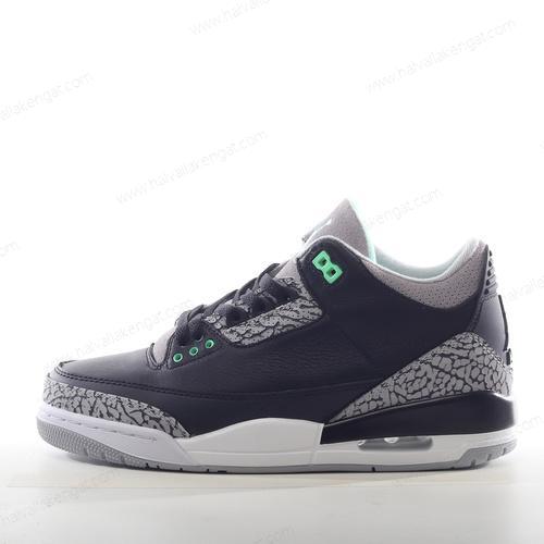 Nike Air Jordan 3 Retro Herren/Damen Kengät ‘Musta Vihreä Valkoinen’ CT8532-031