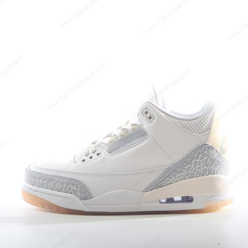 Nike Air Jordan 3 Retro Herren/Damen Kengät ‘Valkoinen Harmaa’ FJ9479-100