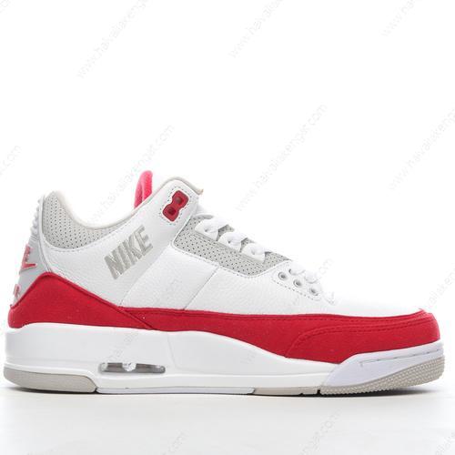 Nike Air Jordan 3 Retro Herren/Damen Kengät ‘Valkoinen Punainen’ CJ0939-100
