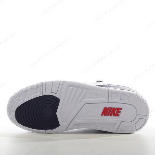 Nike Air Jordan 3 Retro Herren/Damen Kengät ‘Valkoinen Punainen Harmaa’ CZ6634-100