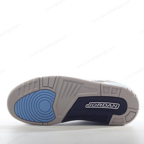 Nike Air Jordan 3 Retro Herren/Damen Kengät ‘Valkoinen Sininen Harmaa’ CT8532-104