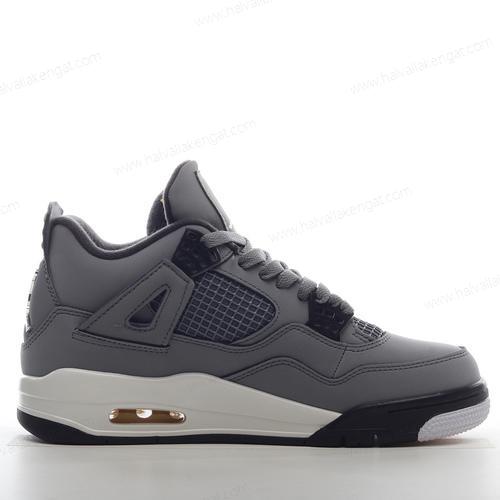 Nike Air Jordan 4 Retro Herren/Damen Kengät ‘Harmaa’ BQ7669-007