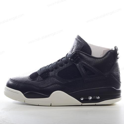Nike Air Jordan 4 Retro Herren/Damen Kengät ‘Musta’ 819139-010