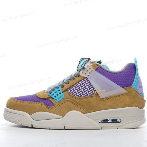 Nike Air Jordan 4 Retro Herren/Damen Kengät ‘Ruskea Violetti Sininen’ DJ5718-300
