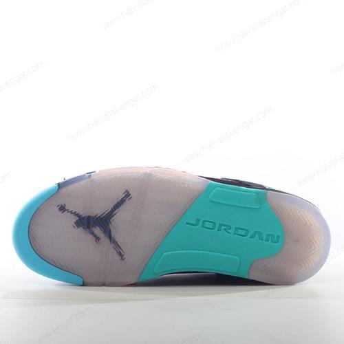 Nike Air Jordan 5 Retro Herren/Damen Kengät ‘Musta Oranssi’ 840475060