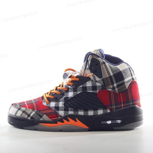 Nike Air Jordan 5 Retro Herren/Damen Kengät ‘Musta Oranssi’ FD4814-008