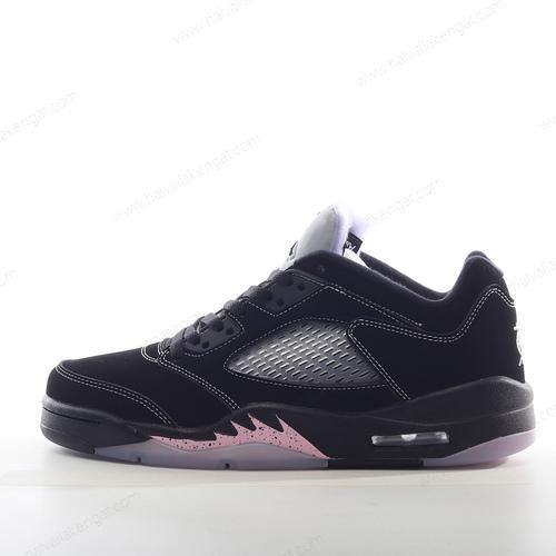 Nike Air Jordan 5 Retro Herren/Damen Kengät ‘Musta Valkoinen Vaaleanpunainen’ DX4355-015