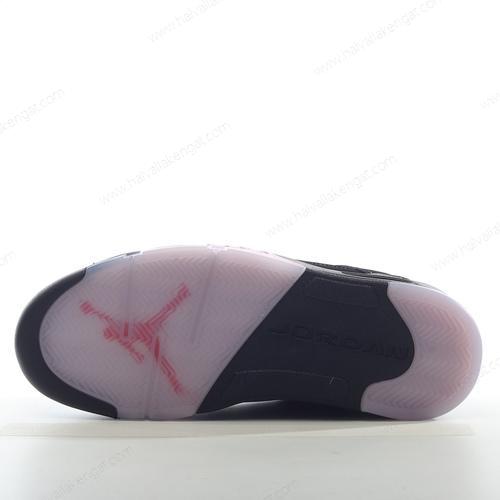 Nike Air Jordan 5 Retro Herren/Damen Kengät ‘Musta Valkoinen Vaaleanpunainen’ DX4355-015