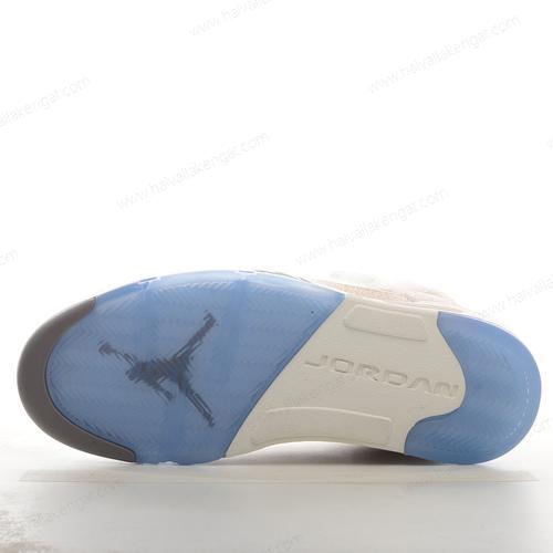 Nike Air Jordan 5 Retro Herren/Damen Kengät ‘Ruskea Oranssi Pois Valkoinen’ FD9222-180