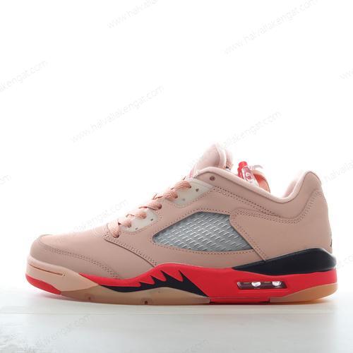 Nike Air Jordan 5 Retro Herren/Damen Kengät ‘Vaaleanpunainen Harmaa Punainen’ DA8016-806