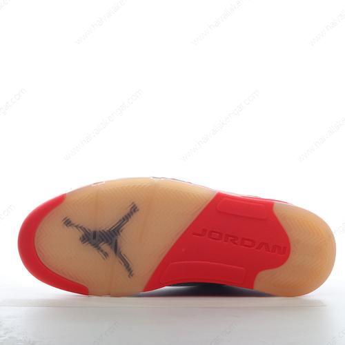 Nike Air Jordan 5 Retro Herren/Damen Kengät ‘Vaaleanpunainen Harmaa Punainen’ DA8016-806