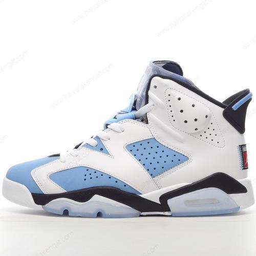 Nike Air Jordan 6 Retro Herren/Damen Kengät ‘Valkoinen Sininen Musta’ CT8529-410