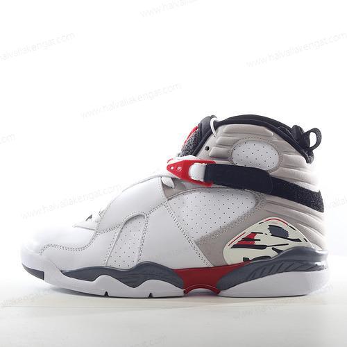 Nike Air Jordan 8 Retro Herren/Damen Kengät ‘Valkoinen Musta Punainen’ 305381-103