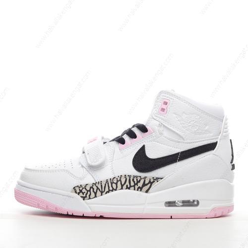 Nike Air Jordan Legacy 312 Herren/Damen Kengät ‘Valkoinen Musta Vaaleanpunainen’ AT4040-106