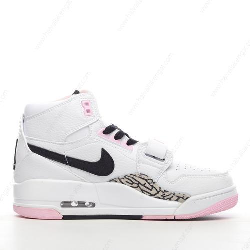 Nike Air Jordan Legacy 312 Herren/Damen Kengät ‘Valkoinen Musta Vaaleanpunainen’ AT4040-106