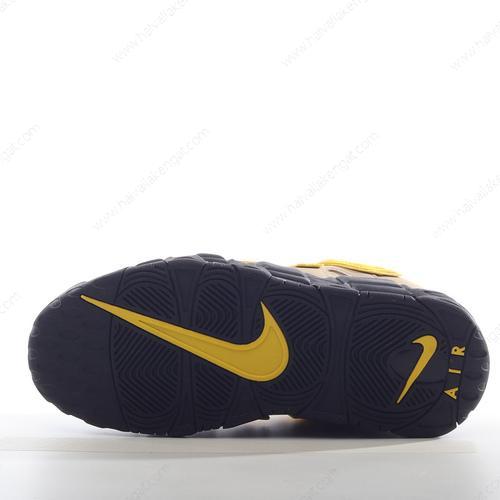 Nike Air More Uptempo Low Herren/Damen Kengät ‘Musta Keltainen Ruskea’ FB1299-200