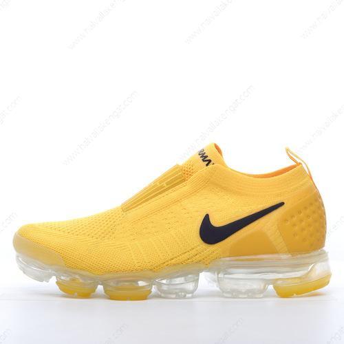 Nike Air VaporMax Flyknit Moc 2 Herren/Damen Kengät ‘Keltainen Musta’ AJ6599-700