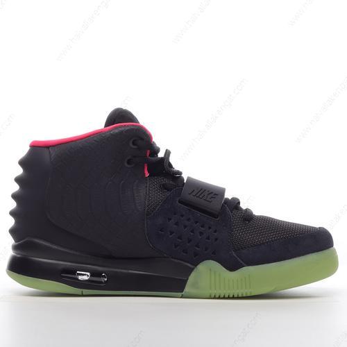 Nike Air Yeezy 2 Herren/Damen Kengät ‘Musta Punainen’ 508214-006