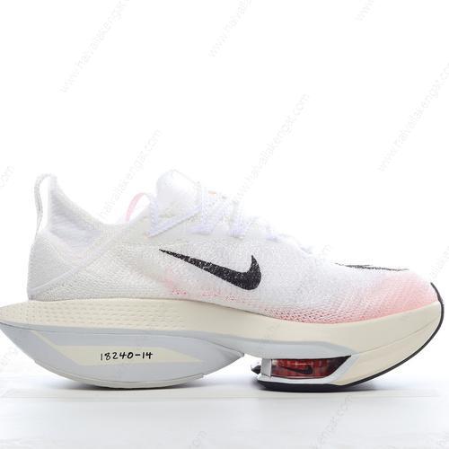 Nike Air Zoom AlphaFly Next 2 Herren/Damen Kengät ‘Valkoinen Harmaa Musta Vaaleanpunainen’ DJ6206-100