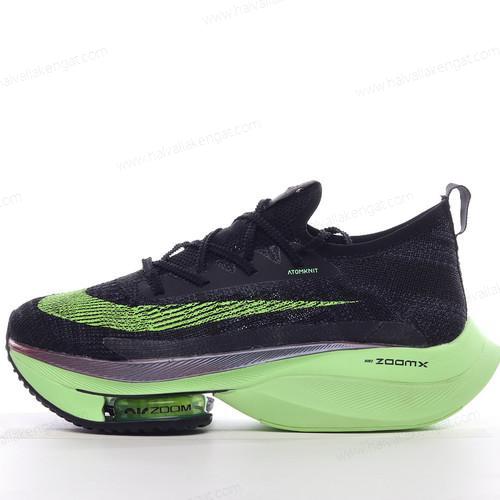 Nike Air Zoom AlphaFly Next Herren/Damen Kengät ‘Musta Vihreä’ CI9925-400