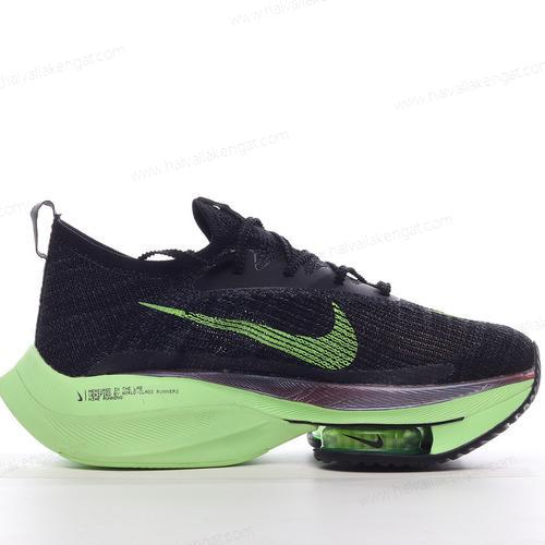 Nike Air Zoom AlphaFly Next Herren/Damen Kengät ‘Musta Vihreä’ CI9925-400