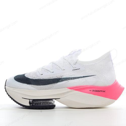 Nike Air Zoom AlphaFly Next Herren/Damen Kengät ‘Valkoinen Musta Vaaleanpunainen’ DD8877-100