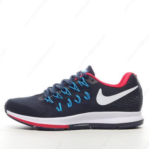 Nike Air Zoom Pegasus 33 Herren/Damen Kengät ‘Sininen Musta Valkoinen Punainen’