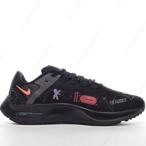 Nike Air Zoom Pegasus 38 Herren/Damen Kengät ‘Musta Vihreä Oranssi’ DN9256-001