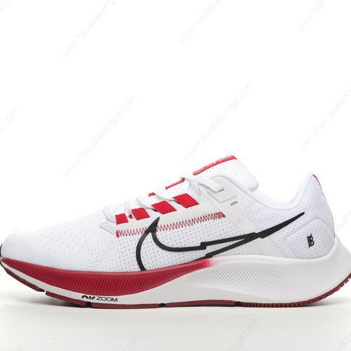 Nike Air Zoom Pegasus 38 Herren/Damen Kengät ‘Valkoinen Punainen’ DH4253-100