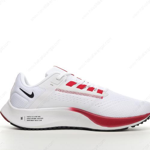 Nike Air Zoom Pegasus 38 Herren/Damen Kengät ‘Valkoinen Punainen’ DH4253-100