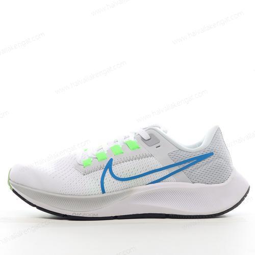 Nike Air Zoom Pegasus 38 Herren/Damen Kengät ‘Valkoinen Sininen Vihreä’ CW7356-103