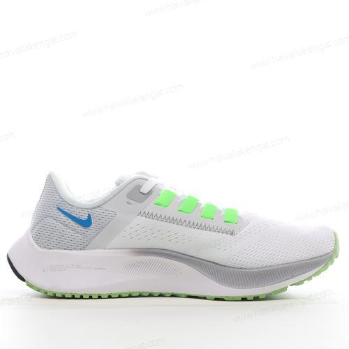 Nike Air Zoom Pegasus 38 Herren/Damen Kengät ‘Valkoinen Sininen Vihreä’ CW7356-103