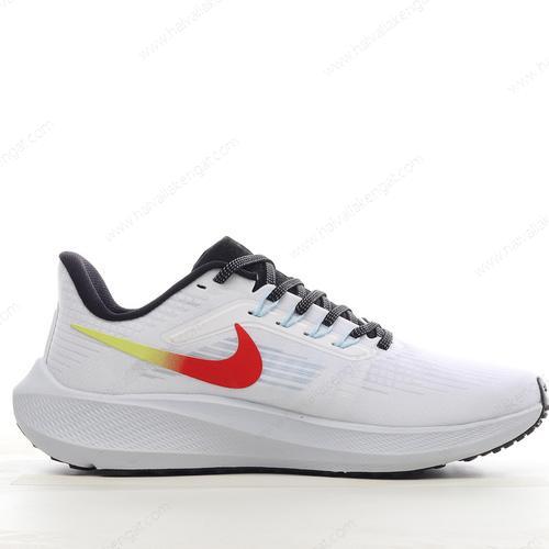 Nike Air Zoom Pegasus 39 Herren/Damen Kengät ‘Valkoinen Punainen’ DX3350-100