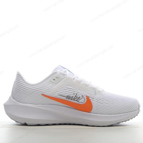 Nike Air Zoom Pegasus 40 Herren/Damen Kengät ‘Valkoinen Oranssi Musta Sininen’ FB8866-100