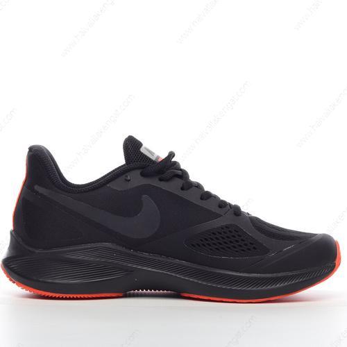 Nike Air Zoom Winflo 7 Herren/Damen Kengät ‘Musta Oranssi’ CJ0291-057