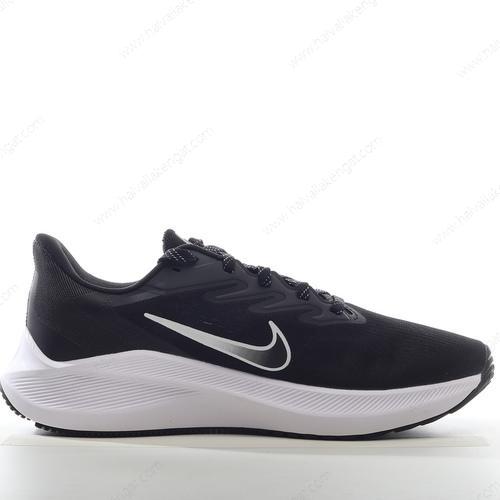 Nike Air Zoom Winflo 7 Herren/Damen Kengät ‘Musta Valkoinen’ CJ0291-005