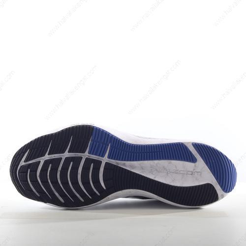 Nike Air Zoom Winflo 8 Herren/Damen Kengät ‘Valkoinen Musta Sininen’ CW3419-008